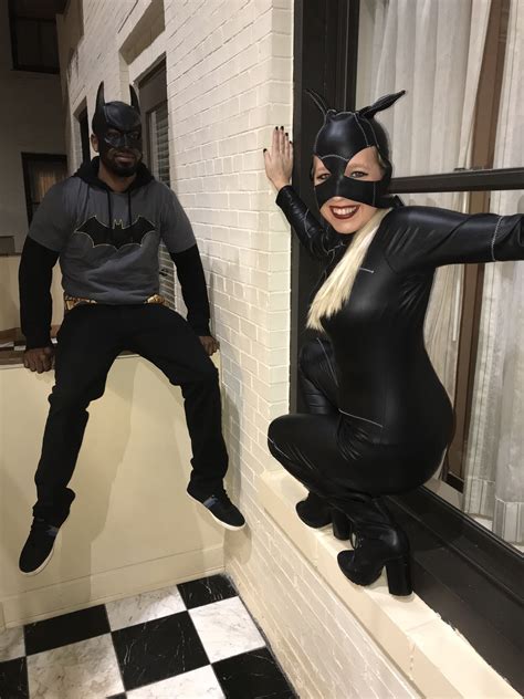 bat man and bat woman costumes